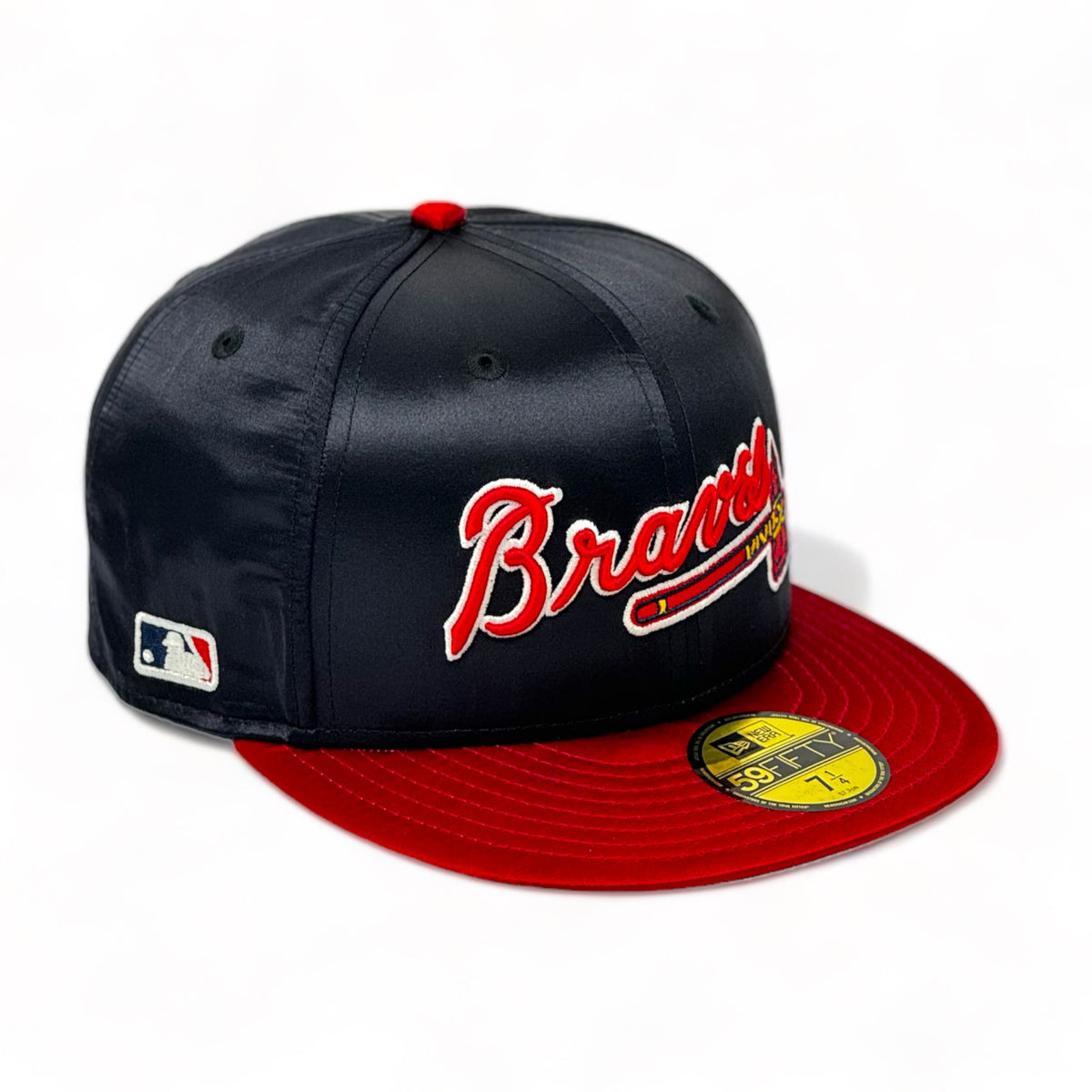 ATLANTA BRAVES SATIN COLLECTION NEW ERA 59FIFTY FITTED –