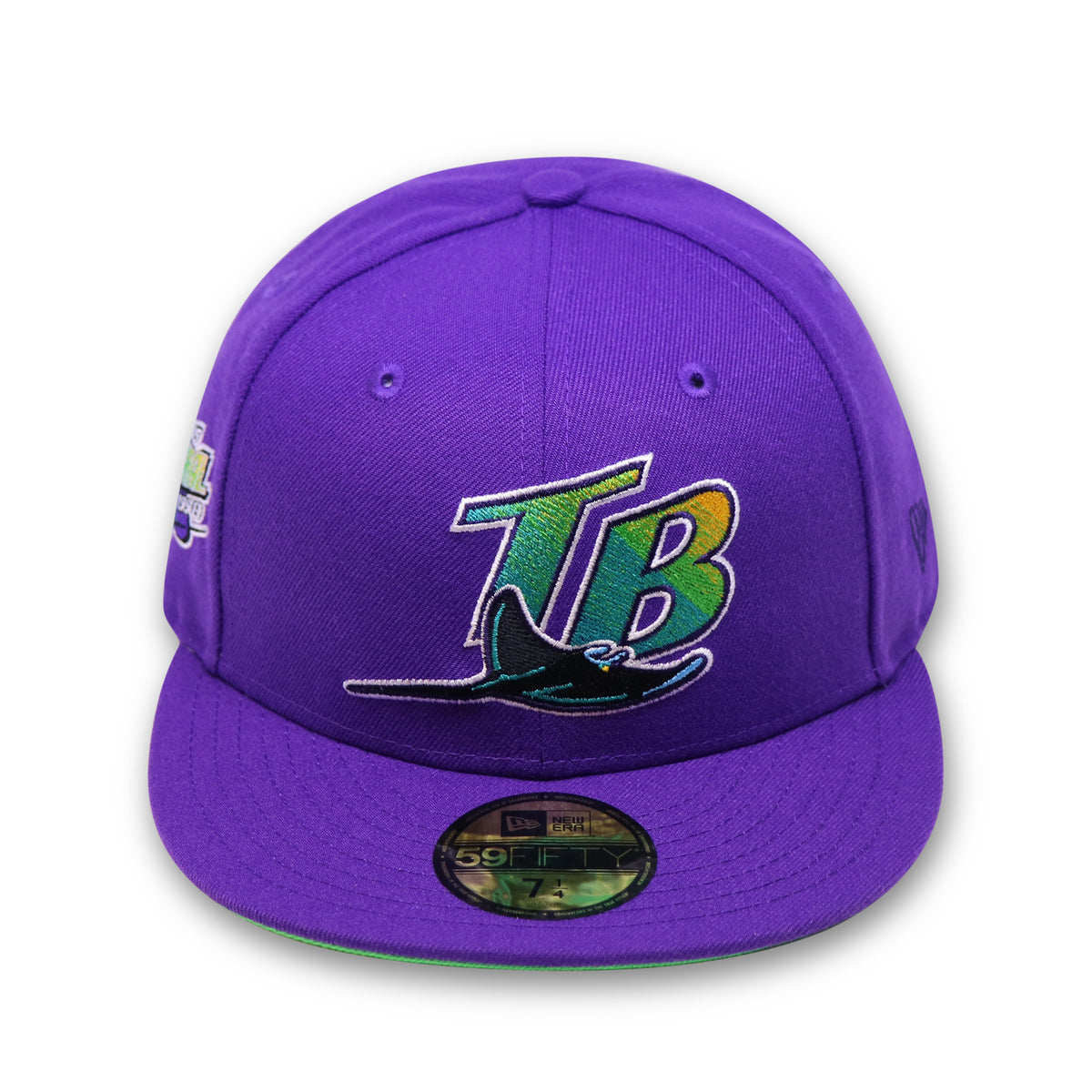 Tampa Bay Devil Rays (TB) (1998-2000 Game) New Era 59FIFTY Fitted (Grey BRIM)