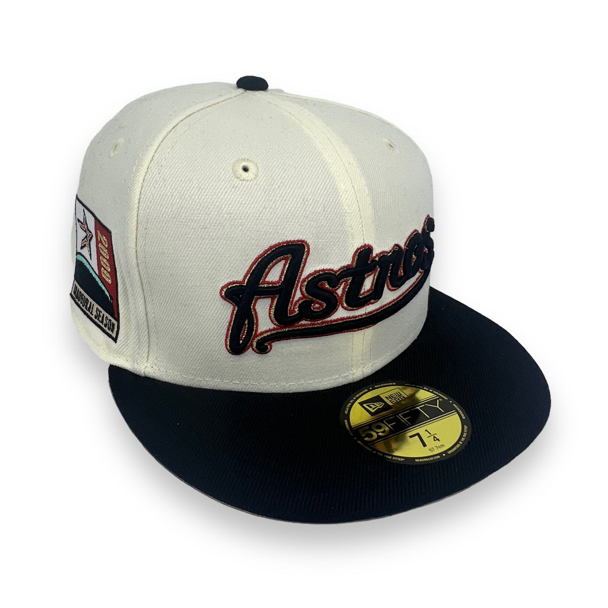 Sky Blue Houston Astros 2000 Inaugural Season New Era 59FIFTY Fitted 8