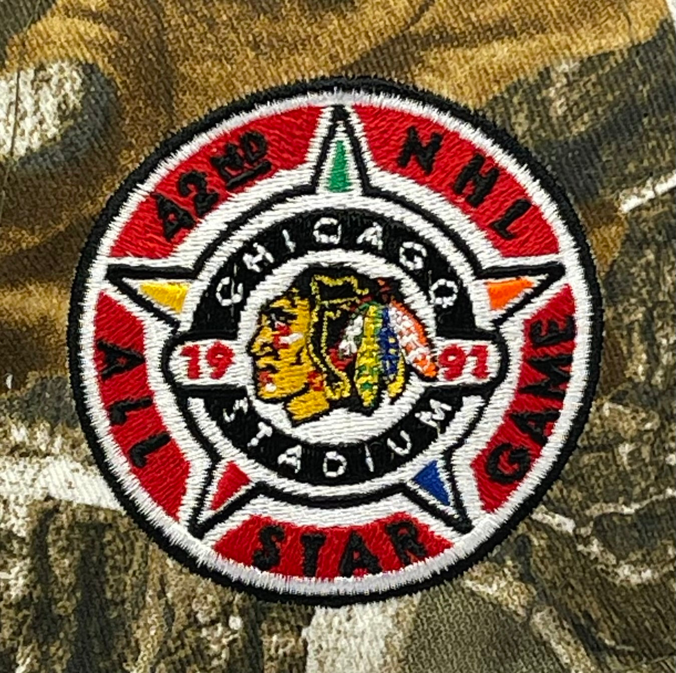 CHICAGO BLACKHAWKS (REAL TREE) (1991 ALLSTARGAME) NEW ERA 59FIFTY FITTED