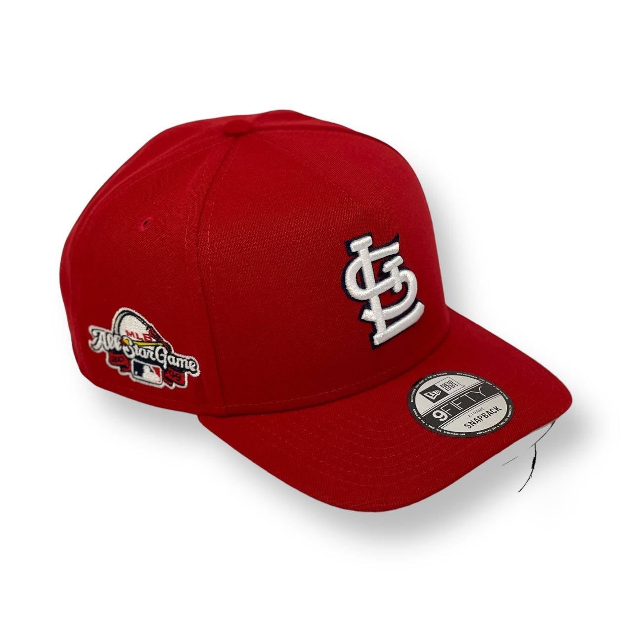 ST.LOUIS CARDINALS (RED) (25TH 10TH) "9FIFTY AFRAME" NEW ERA SNAPBACK