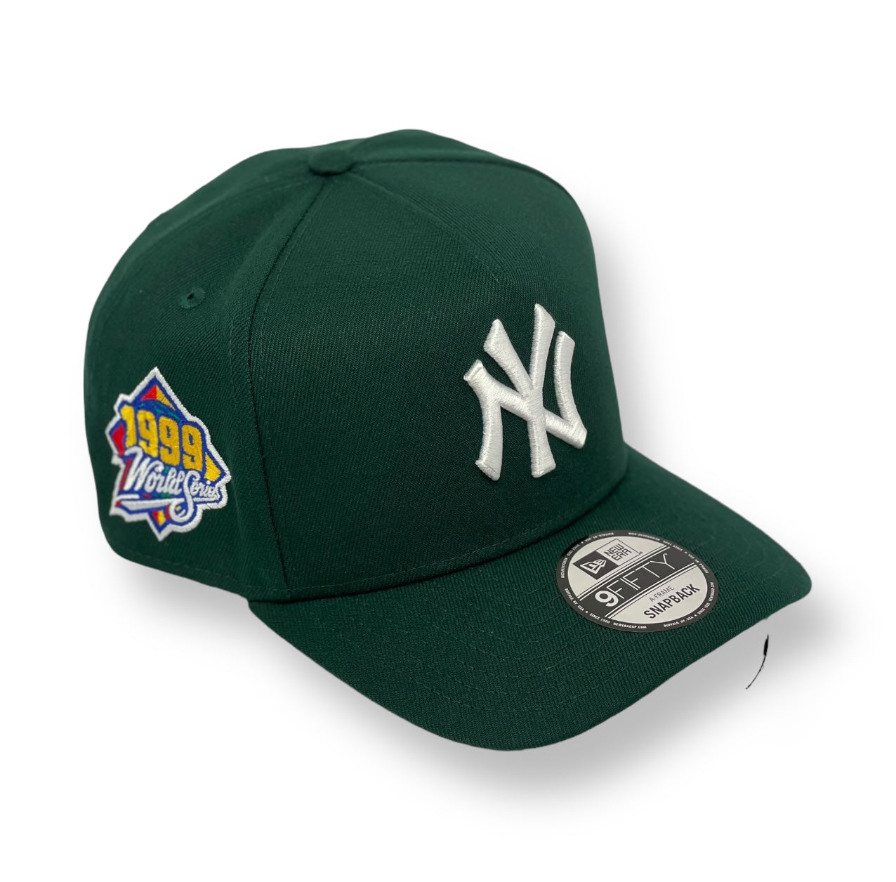 NEW YORK YANKEES (DARK GREEN) (1999 WS) "9FIFTY AFRAME" NEW ERA SNAPBACK