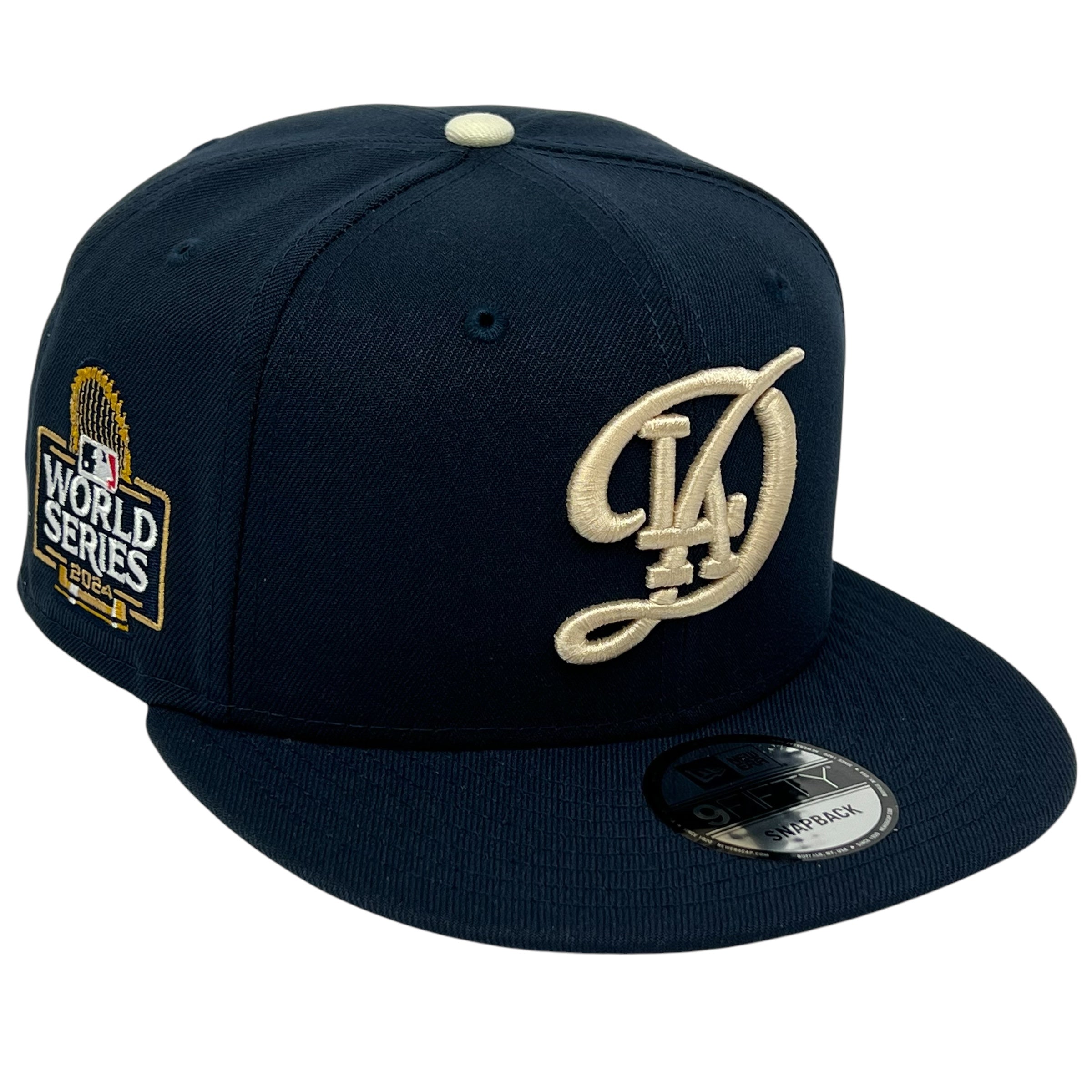 LOS ANGELES DODGERS (NAVY) "2024 WORLDSERIES" NEW ERA 9FIFTY SNAPBACK