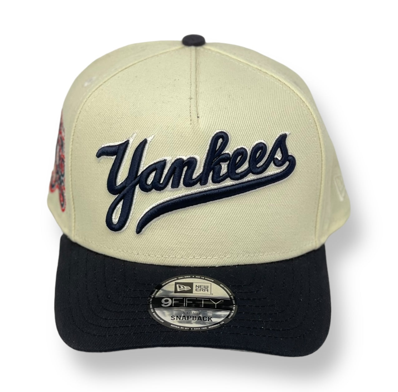 NEW YORK YANKEES (OFF-WHITE) (1978 WS ) "9FIFTY AFRAME" NEW ERA SNAPBACK