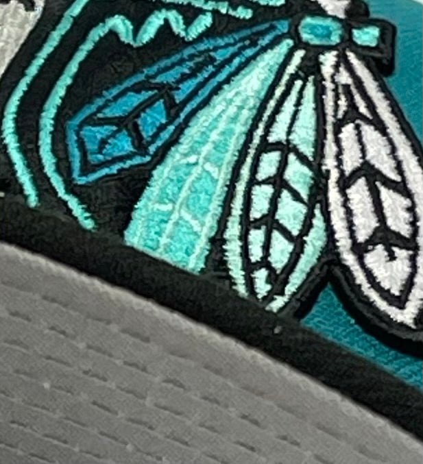 CHICAGO BLACKHAWKS (AQUA) (EASTERN CONF) NEW ERA 59FIFTY FITTED