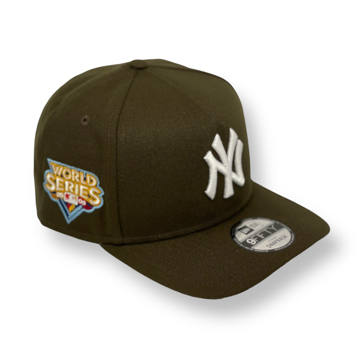 NEW YORK YANKEES (BROWN) (2009 WS) "9FIFTY AFRAME" NEW ERA SNAPBACK