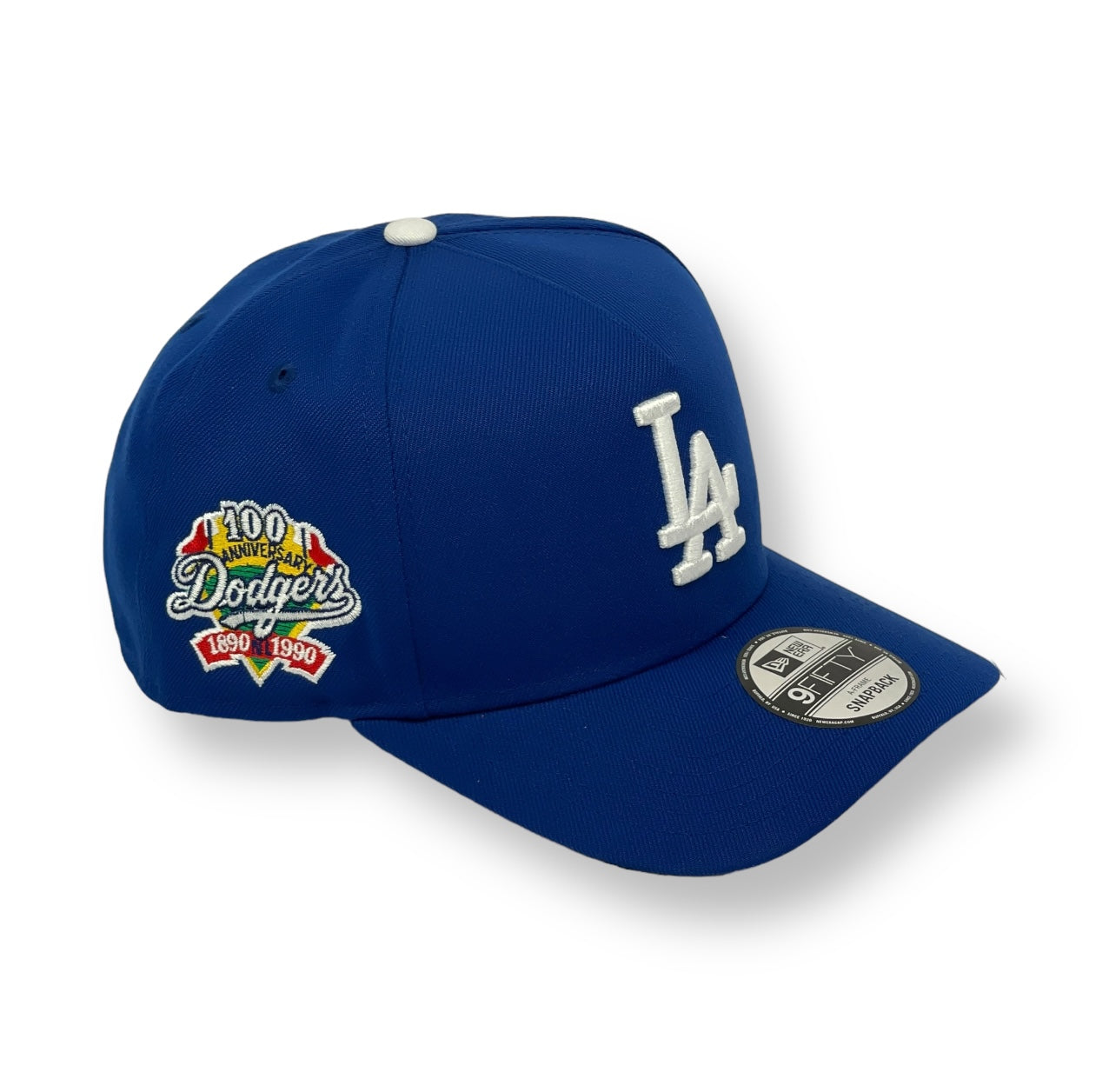 LOS ANGELES DODGERS (ROYAL) (1000TH ANN) "9FIFTY AFRAME" NEW ERA SNAPBACK