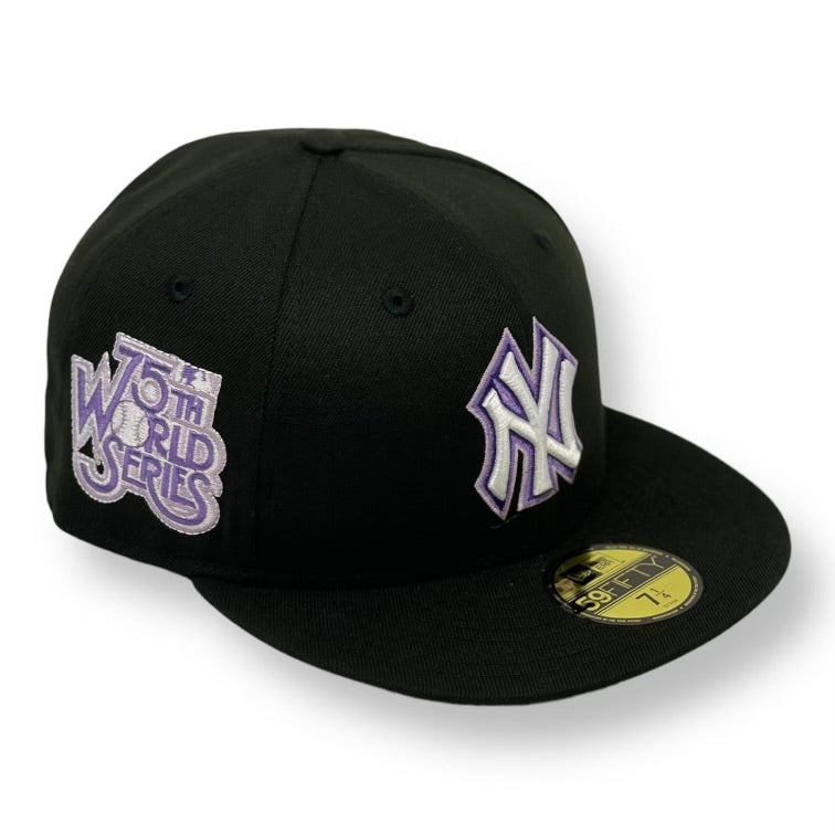 NEW YORK YANKEES (BLACK/PURPLE) (1978 WORLDSERIES) NEW ERA 59FIFTY FITTED