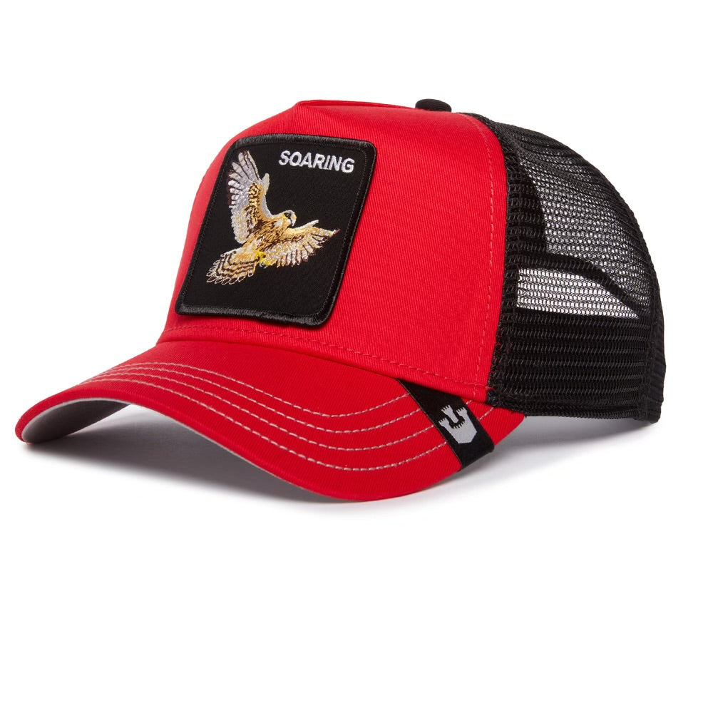 GOORIN BROS (RED) THE SOARING "BIRD" TRUCKER SNAPBACK