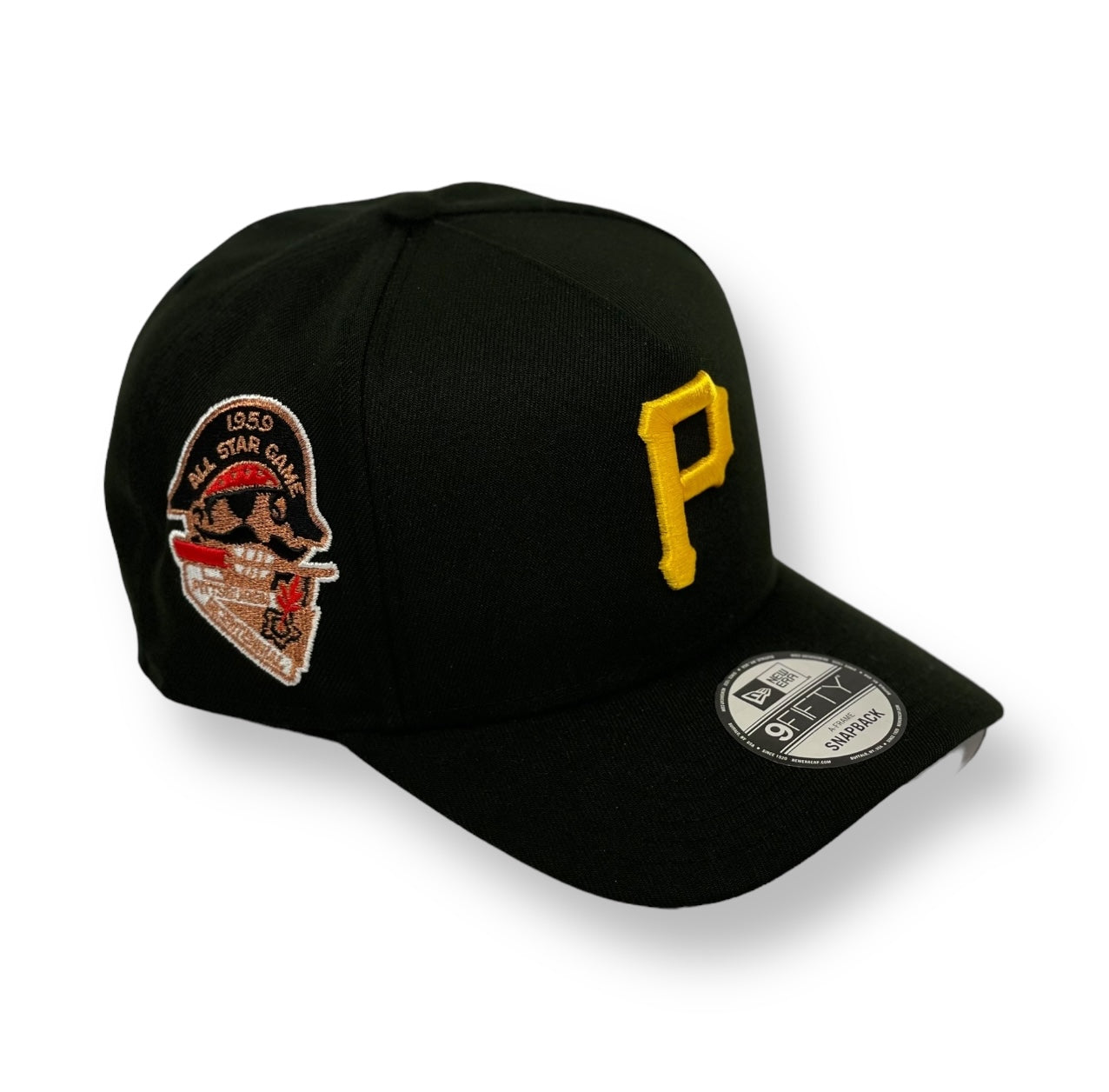 PITTSBURGH PIRATES (BLACK) (1959 ASG) "9FIFTY AFRAME" NEW ERA SNAPBACK