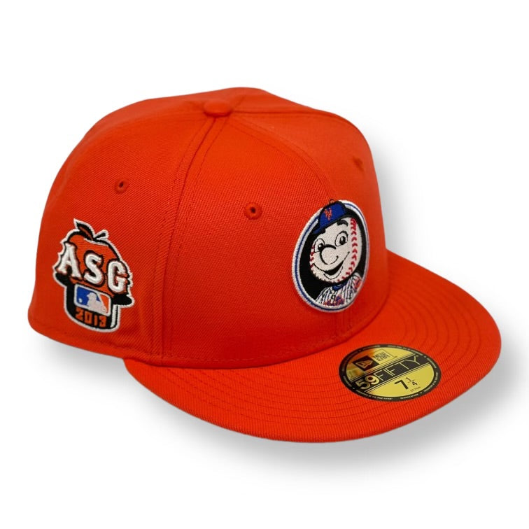 Orange mets hat best sale