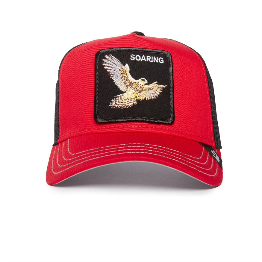 GOORIN BROS (RED) THE SOARING "BIRD" TRUCKER SNAPBACK