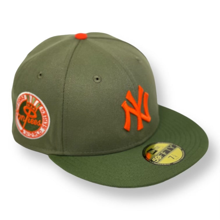 NEW YORK YANKEES OLIVE 1962 WORLDSERIES NEW ERA 59FIFTY FITTED