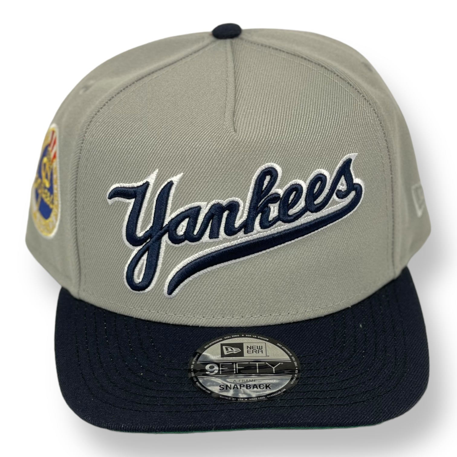 NEW YORK YANKEES (GREY/NAVY) (1962 WS) "9FIFTY AFRAME" NEW ERA SNAPBACK