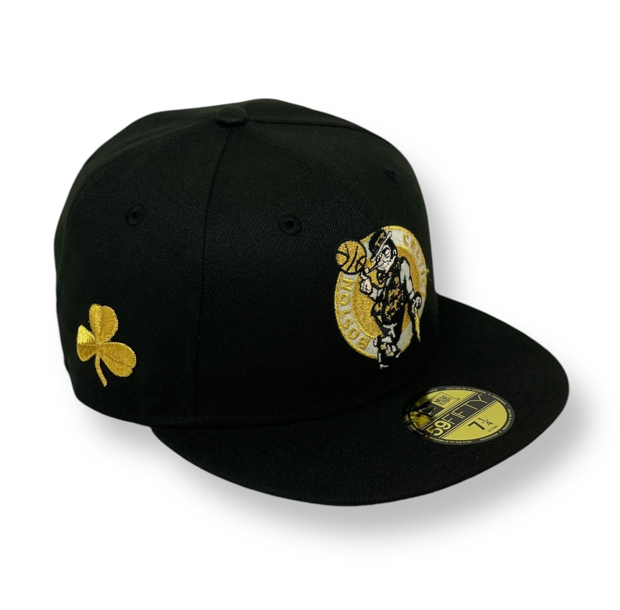 BOSTON CELTICS (BLACK/GOLD) NEW ERA 59FIFTY FITTED