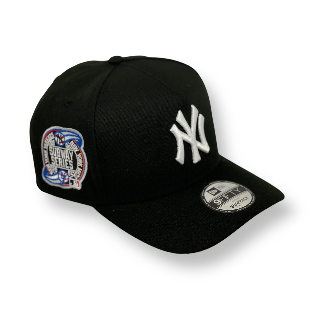 NEW YORK YANKEES (BLACK) (2000 SBWY) "9FIFTY AFRAME" NEW ERA SNAPBACK