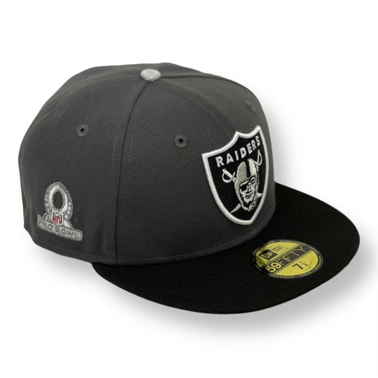 LAS VEGAS RAIDERS (DK GREY)“PRO BOWL" NEW ERA 59FIFTY FITTED