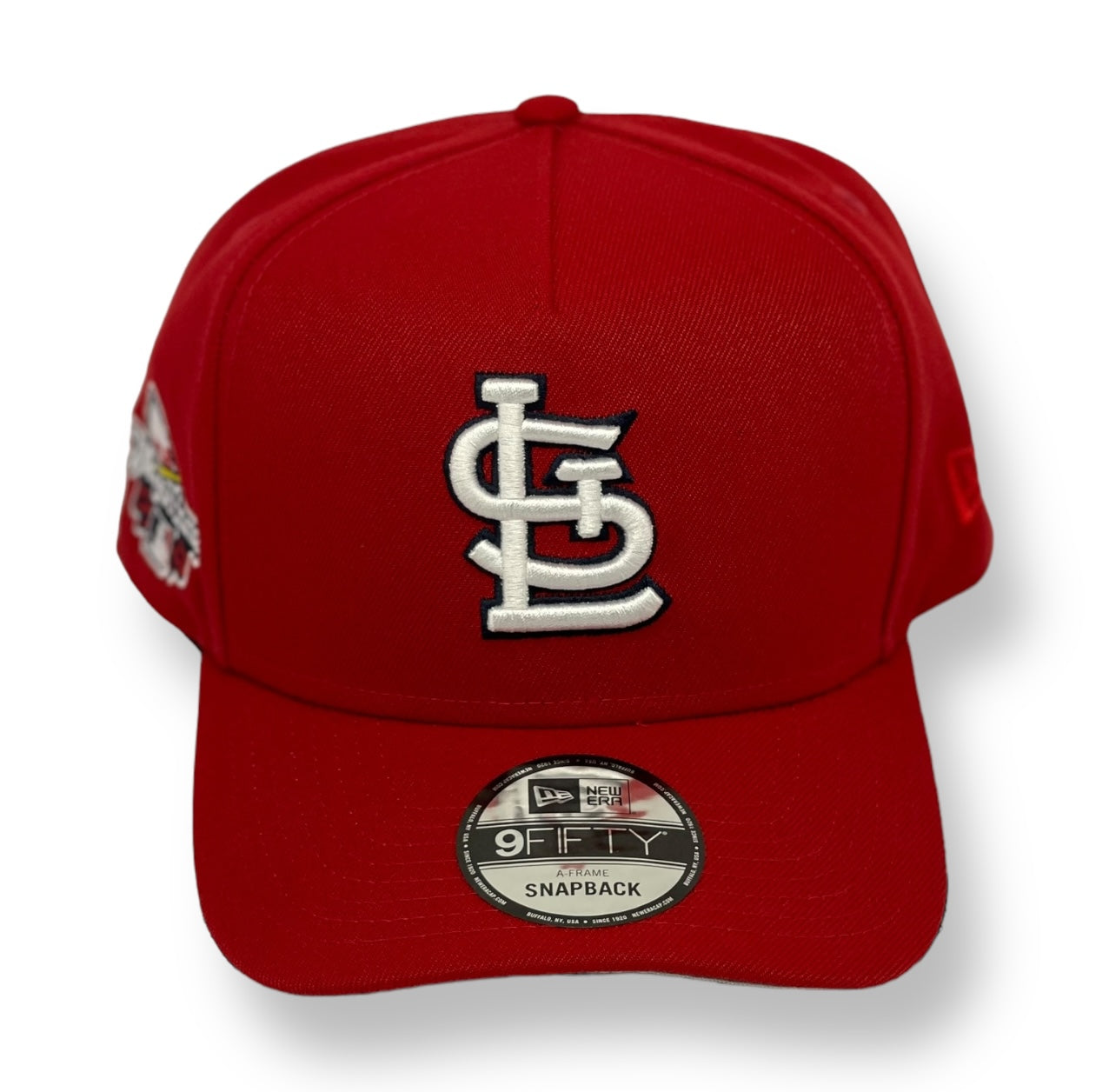 ST.LOUIS CARDINALS (RED) (25TH 10TH) "9FIFTY AFRAME" NEW ERA SNAPBACK