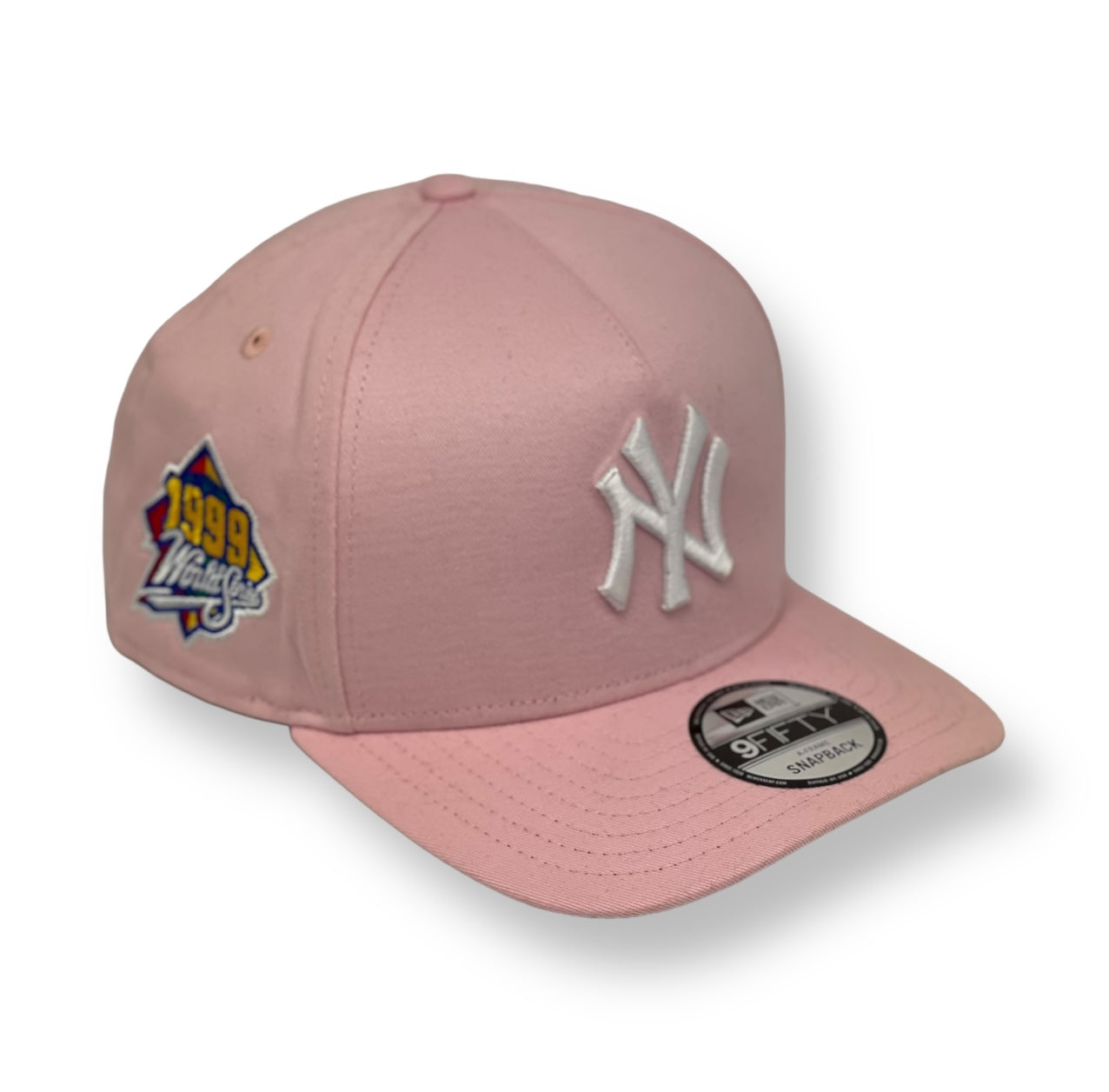 NEW YORK YANKEES (PINK) (1999 WS) "9FIFTY AFRAME" NEW ERA SNAPBACK