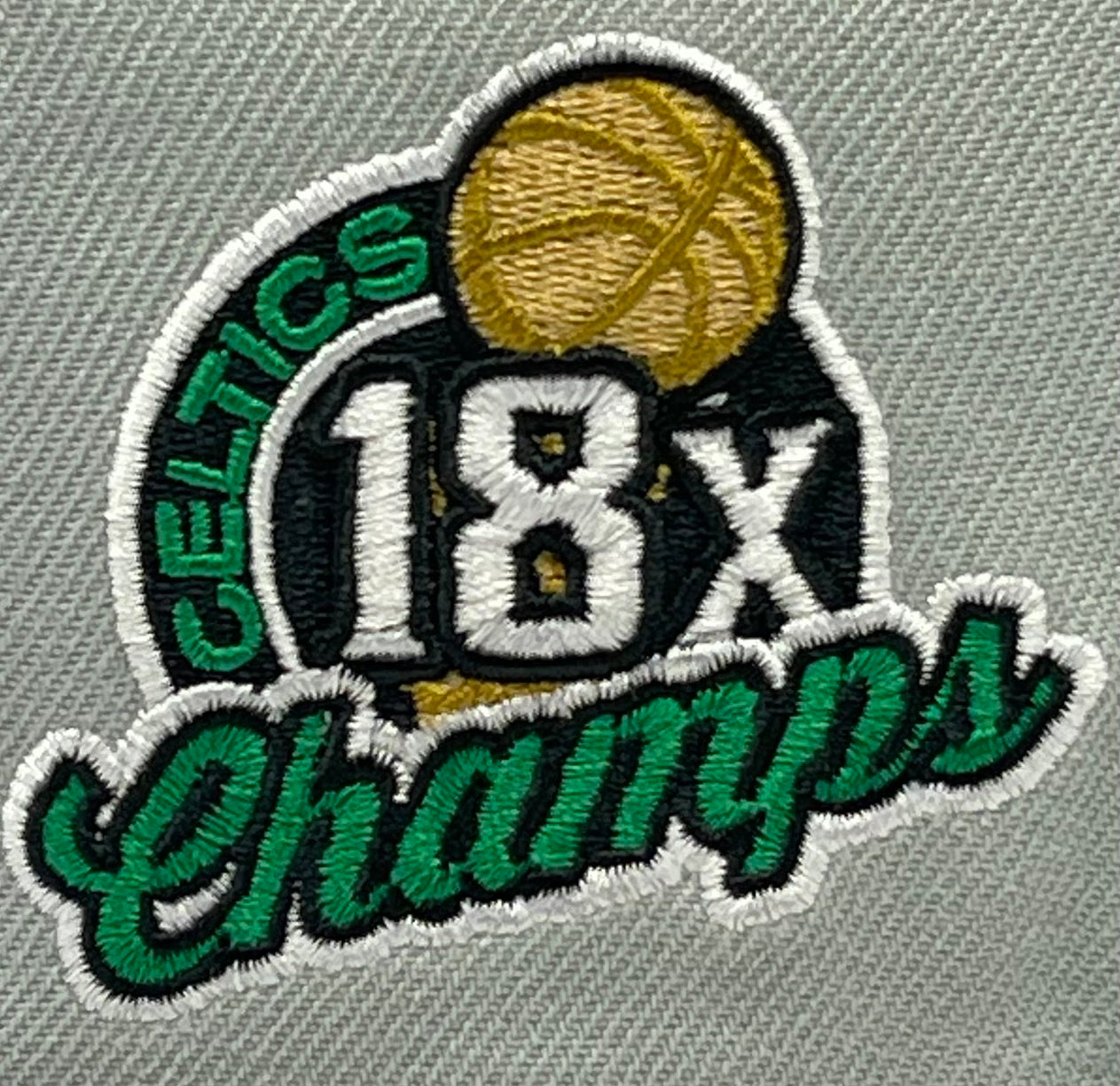 BOSTON CELTICS (18X CHAMPIONS) NEW ERA 59FIFTY FITTED