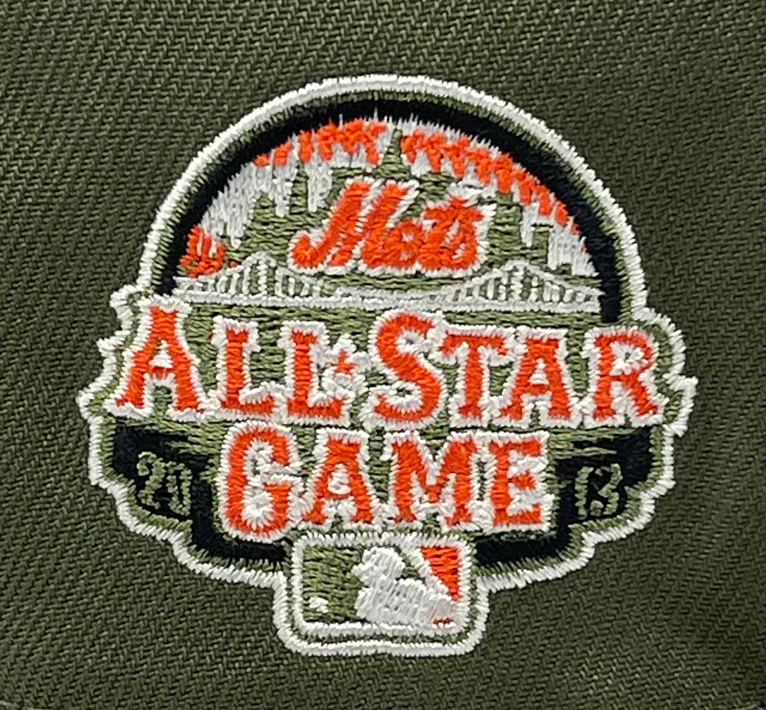 NEW YORK METS (OLIVE) "2013 ALLSTARGAME" NEW ERA 59FIFTY FITTED