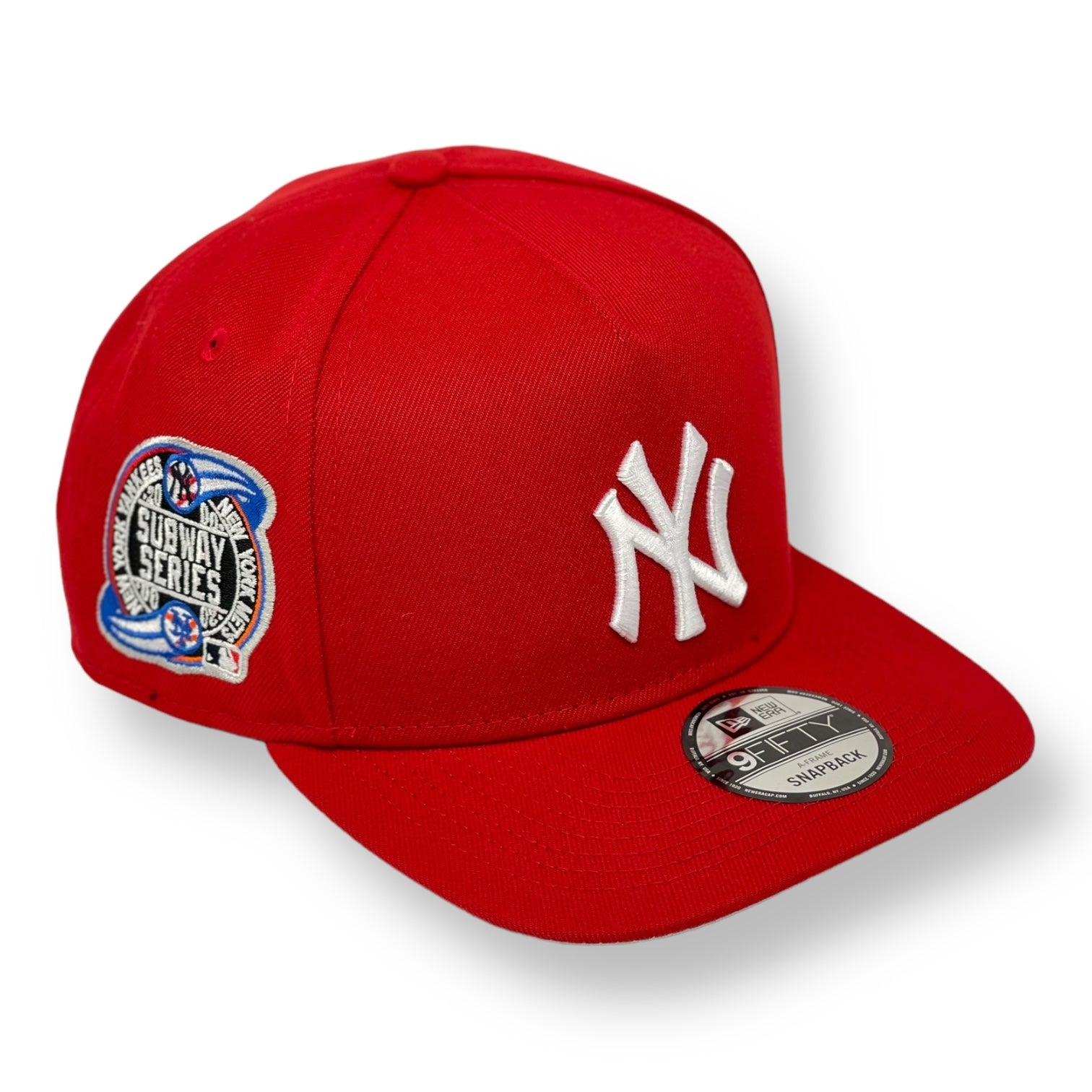 NEW YORK YANKEES (RED) (2000 SUBWAY SERIES) "9FIFTY AFRAME" NEW ERA SNAPBACK