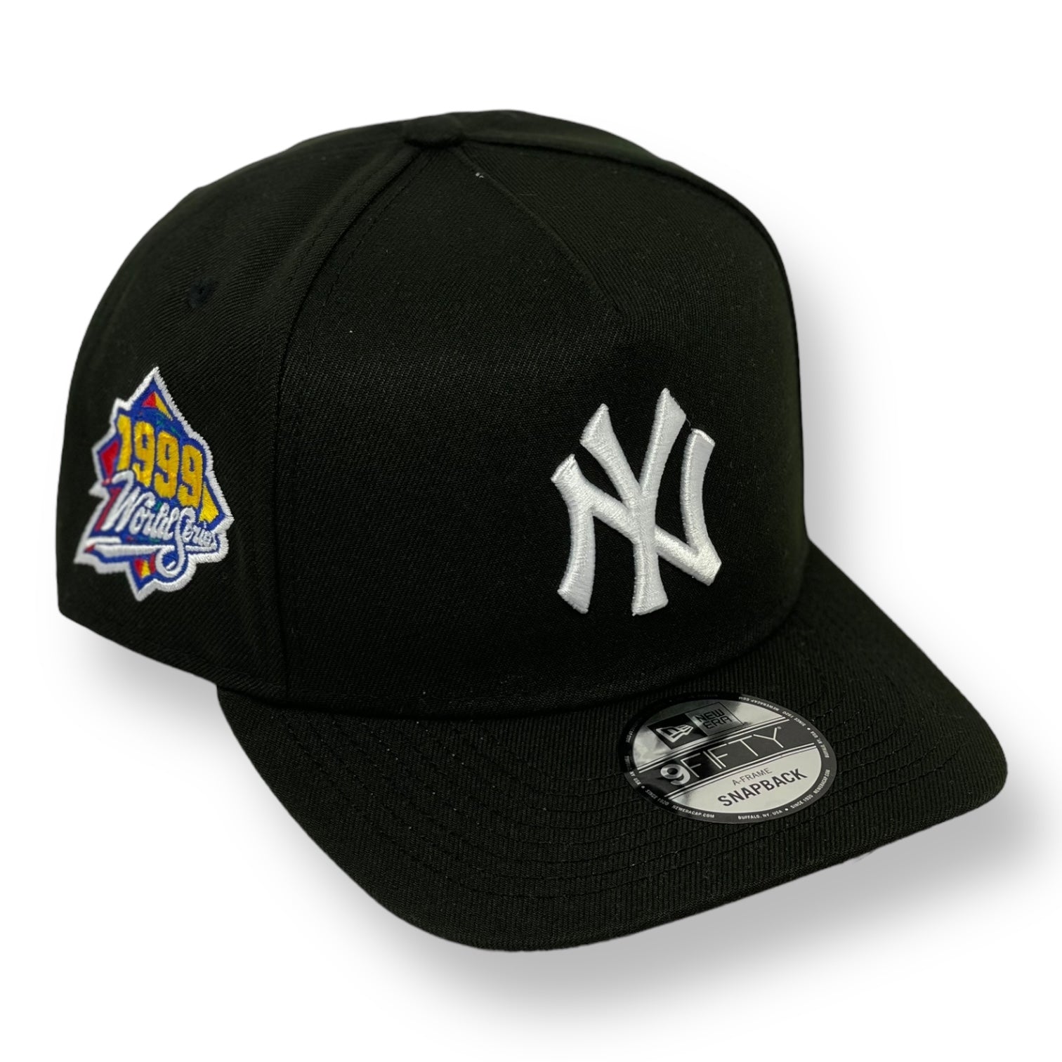 NEW YORK YANKEES (BLACK) (1999 WS) "9FIFTY AFRAME" NEW ERA SNAPBACK