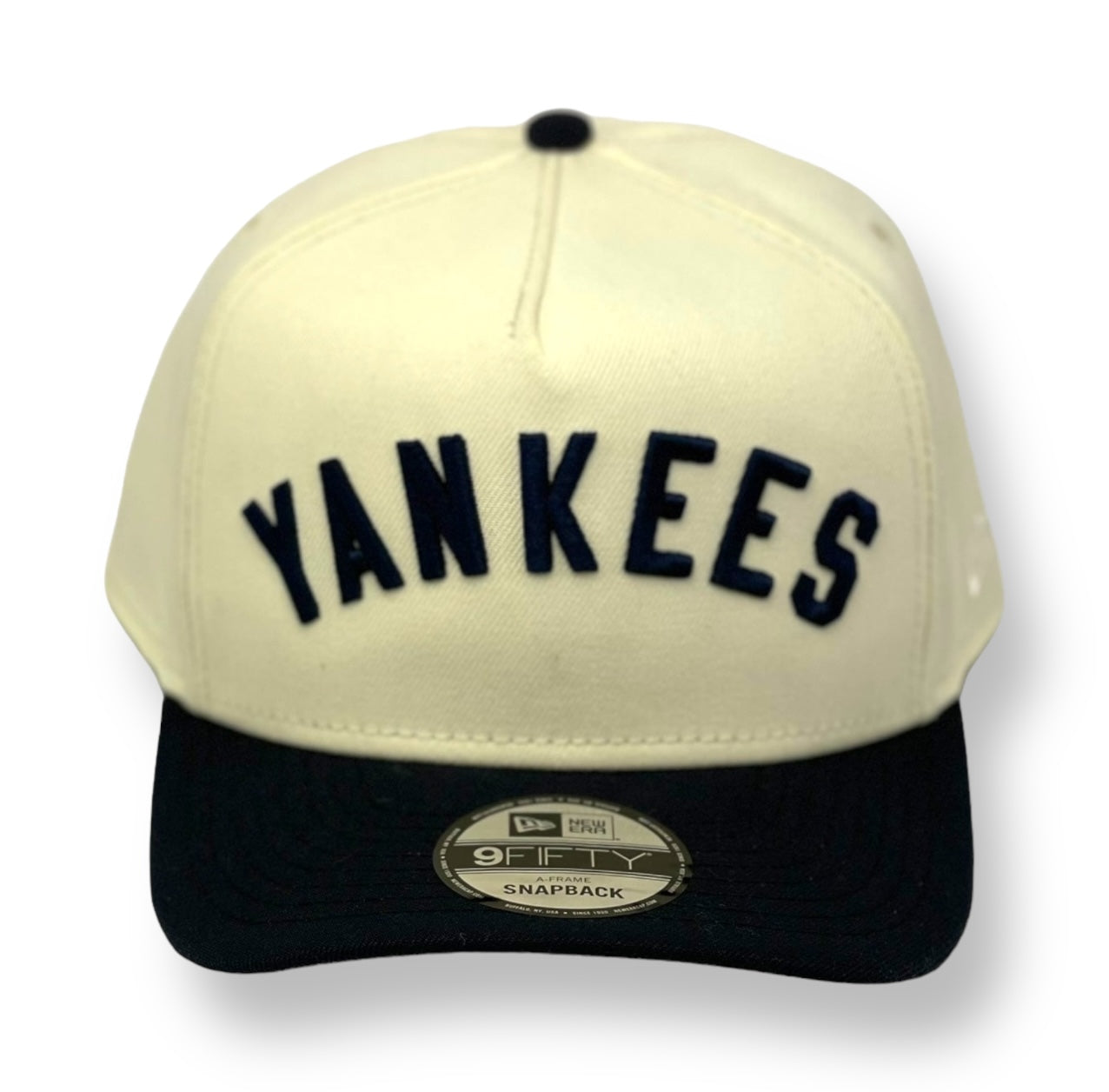 NEW YORK YANKEES (OFF-WHITE) 9FIFTY AFRAME NEW ERA SNAPBACK