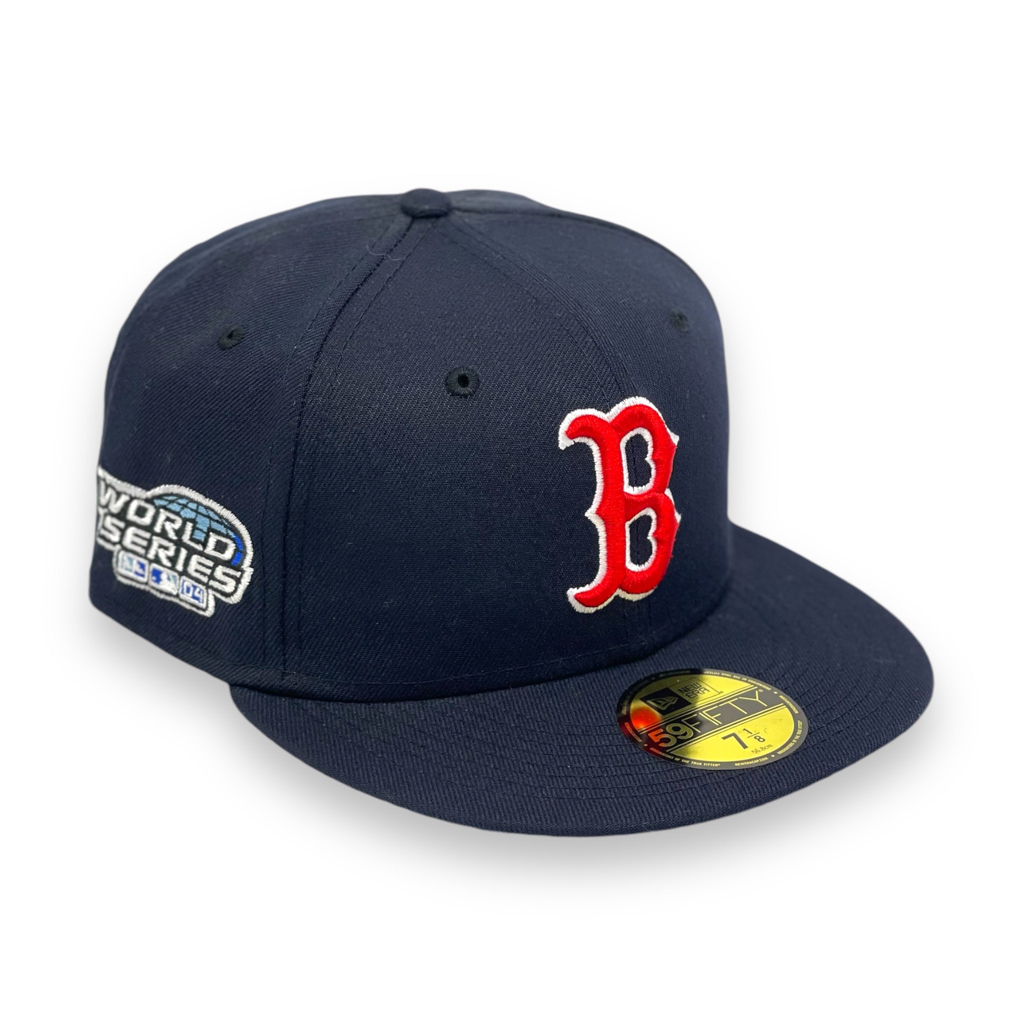 BOSTON REDSOX "2004 WS X 1999 ASG" NEW ERA 59FIFTY FITTED (SKY BLUE UNDER VISOR)