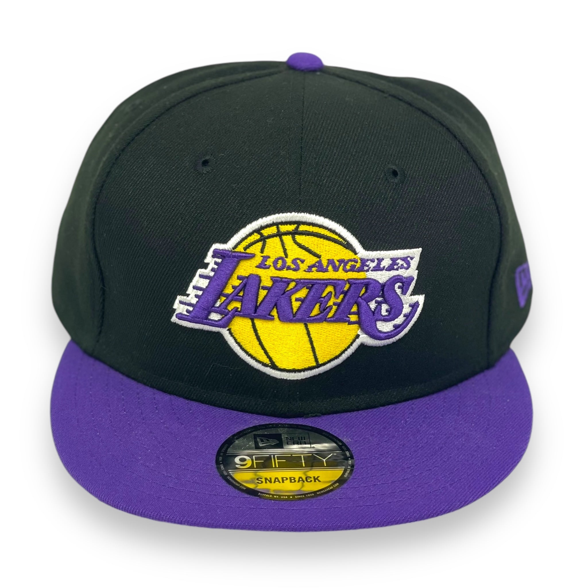 LOS ANGELES LAKERS (BLACK/PURPLE) 9FIFTY NEW ERA SNAPBACK (7044)