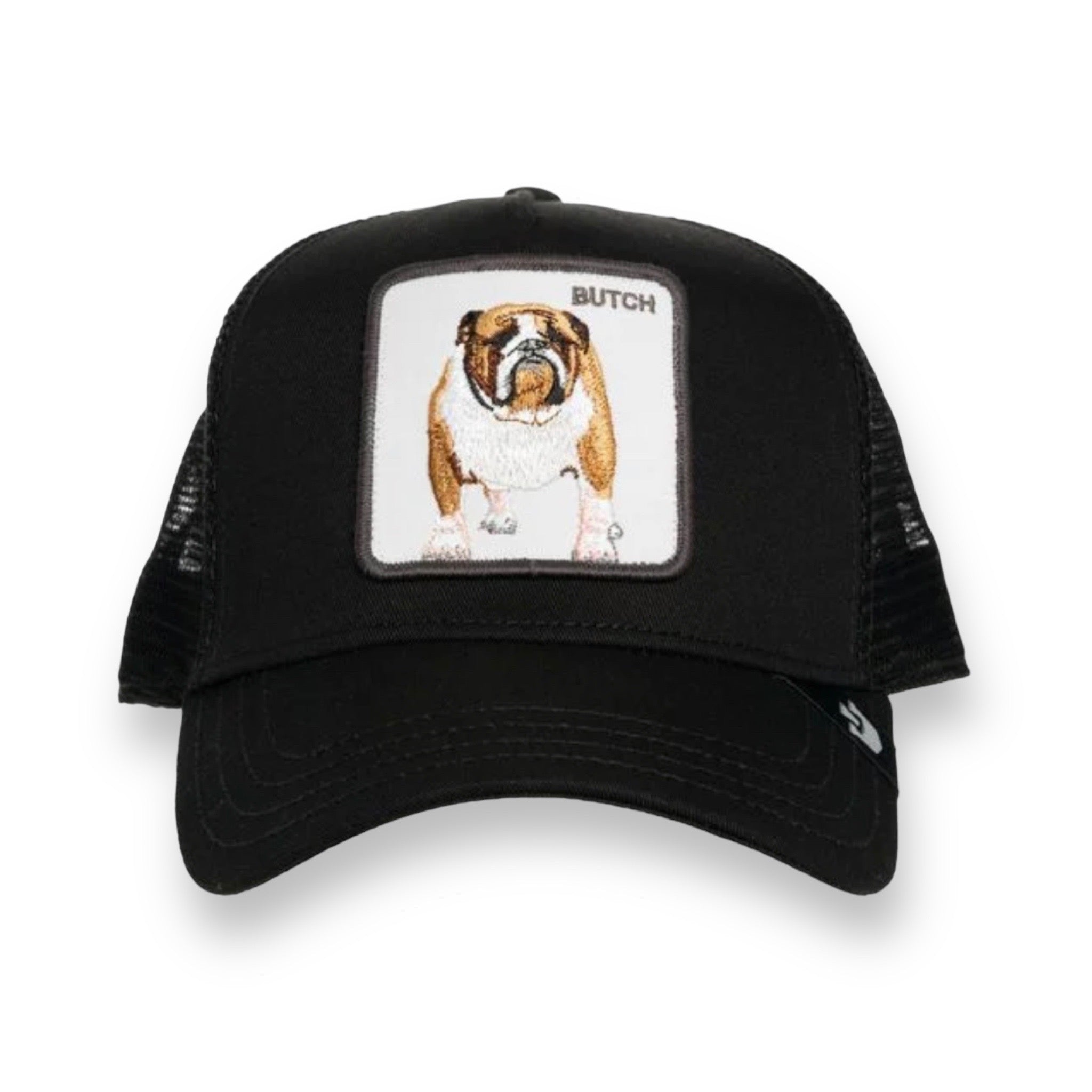 GOORIN BROS BRUTUS DRAKE BLACK TRUCKER SNAPBACK BUTCH 4ucaps