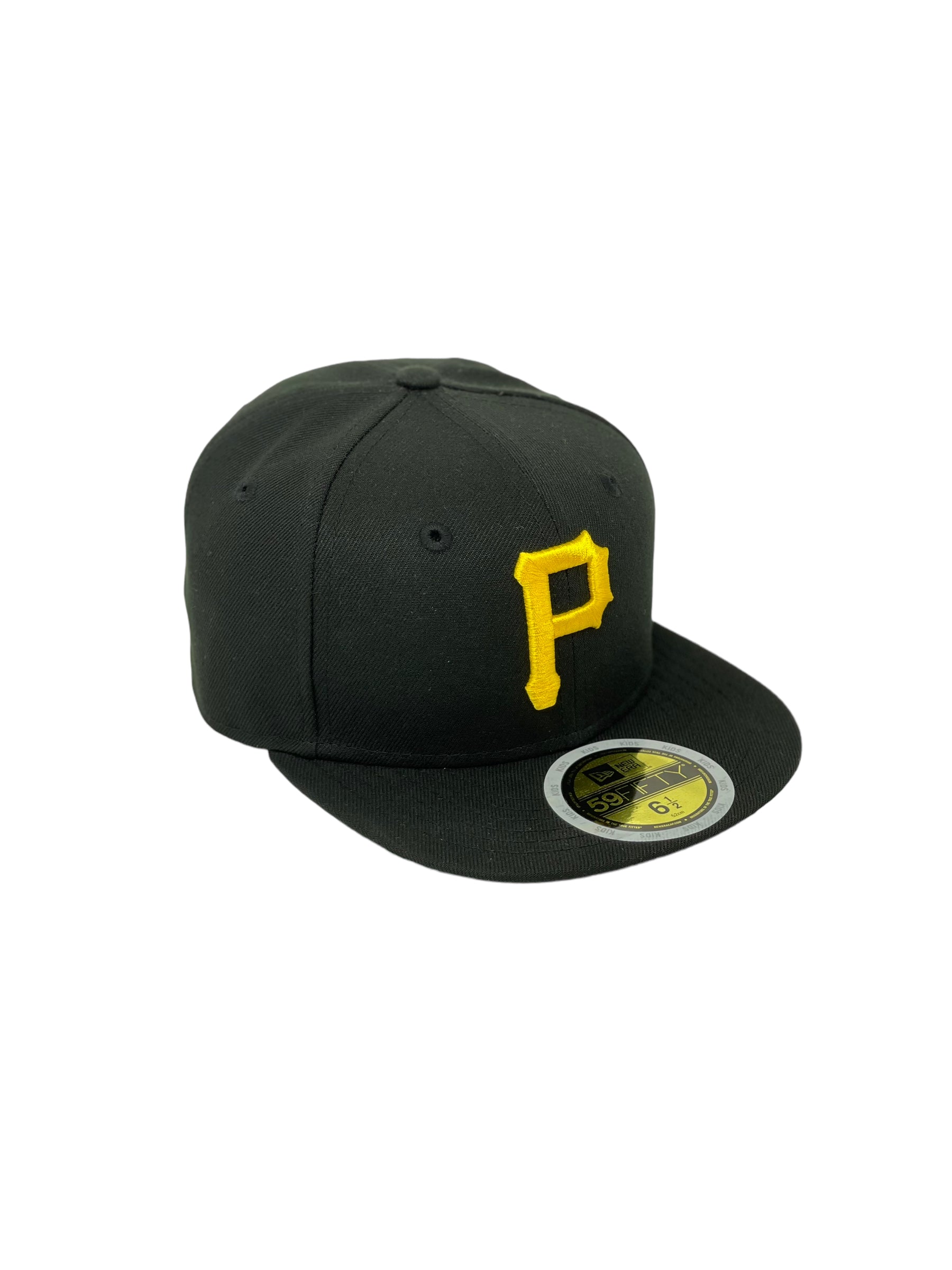 "KIDS" - PITTSBURGH PIRATES NEW ERA 59FIFTY FITTED (GREEN UNDER VISOR)