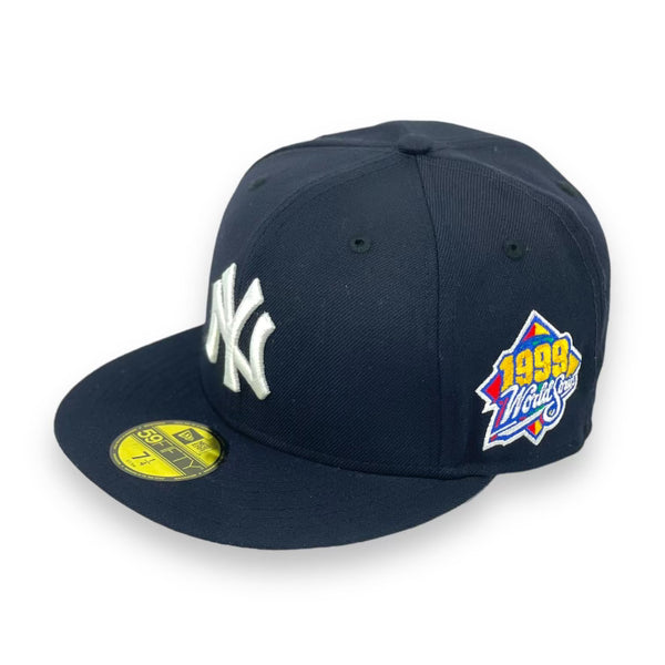 NEW YORK YANKEES 1999 WORLD SERIES NEW ERA 59FIFTY FITTED (GREY