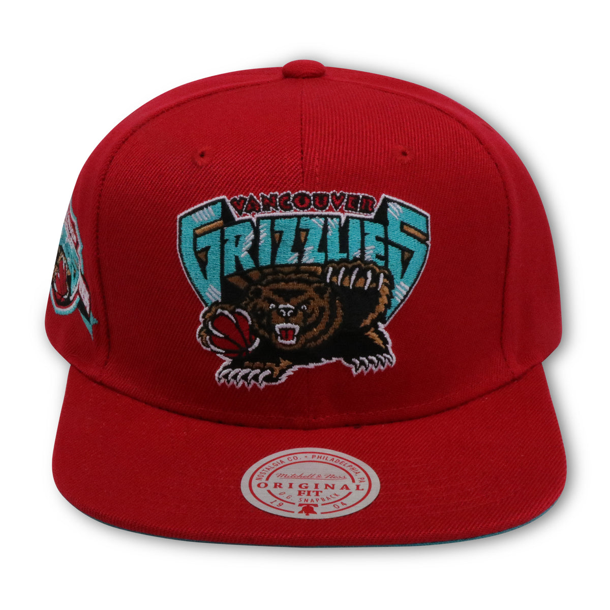 VANCOUVER GRIZZLIES (RED) (1995-1996 INAUGURAL SEASON) MITCHELL & NESS ...