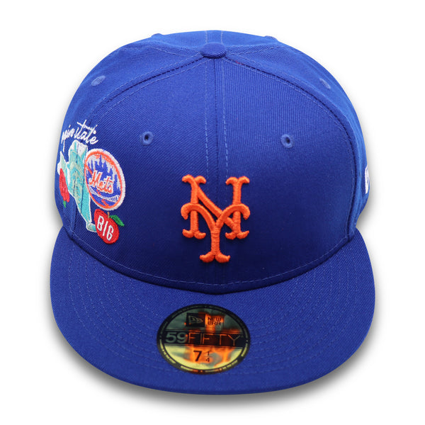 New York Mets CITY CLUSTER Royal Fitted Hat by New Era